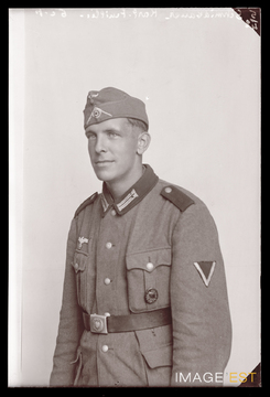 Portrait d'un militaire allemand (Le Val-d'Ajol)
